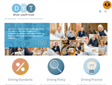 Tablet Screenshot of driveryouthtrust.com